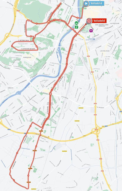 Vuelta 2023 - parcours etappe 10